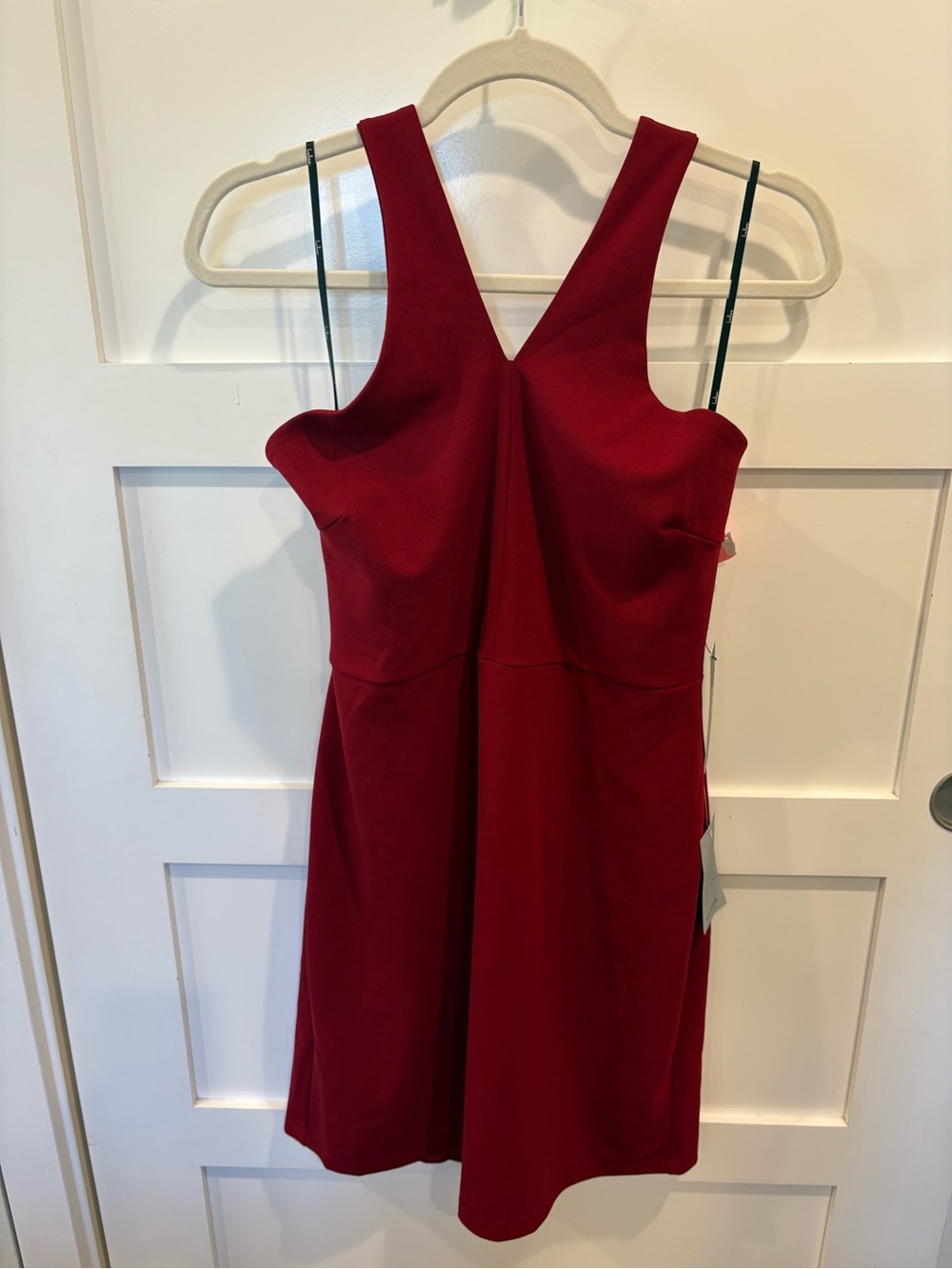 Lulu’s NWT Wine red Sleeveless Fit & Flare Dress